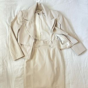 WHBM Skirt & Blazer Set